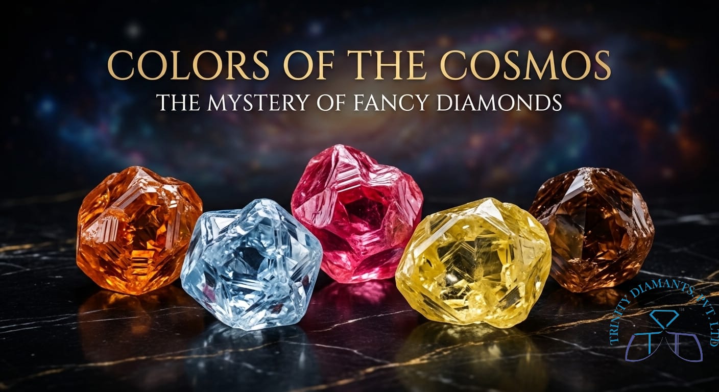 Colors of the Cosmos: The Mystery of Fancy Diamonds