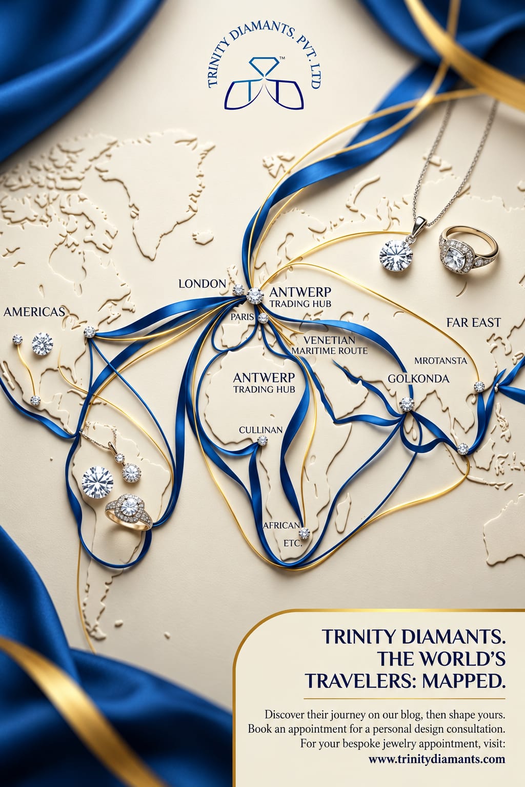 The World’s Travelers: How Diamonds Mapped Global Trade